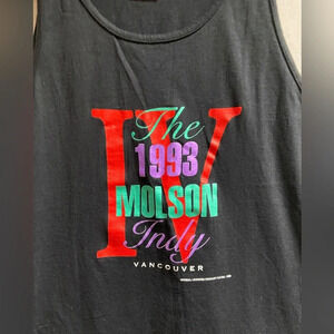 Vintage 1993 Molson Indy Vancouver tank top Sz XL